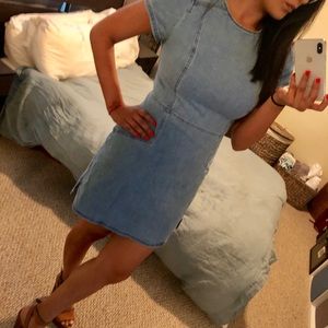 Express denim dress